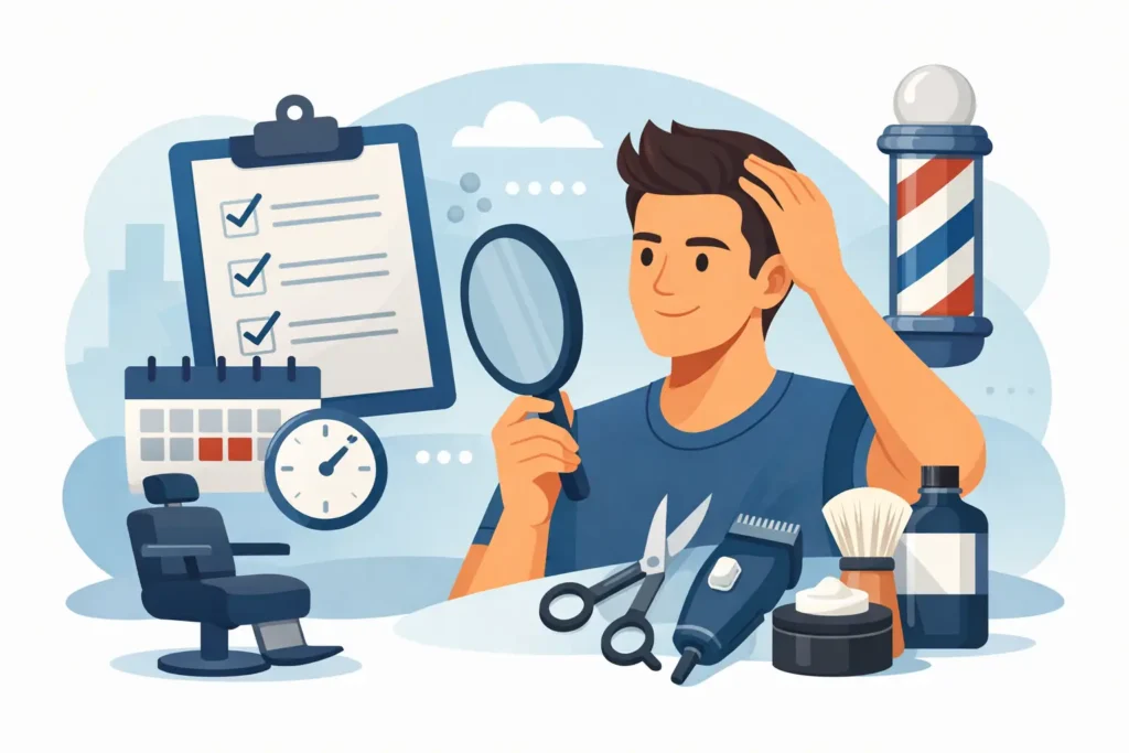 First Barbershop Visit Checklist for Men