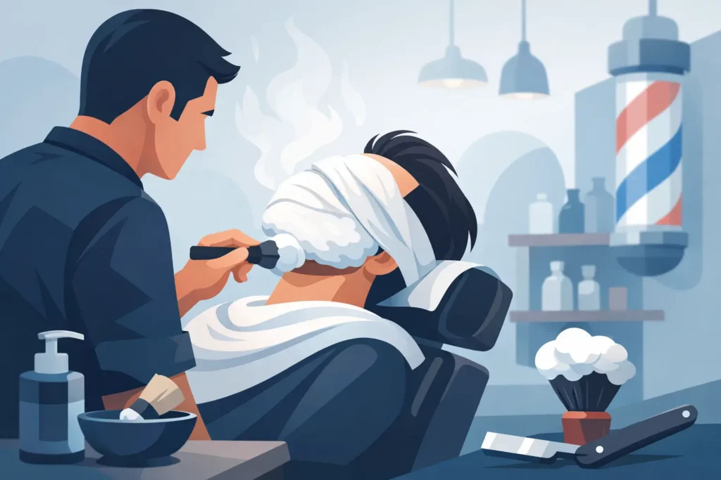 Hot Towel Shave Carlisle Men Still Want