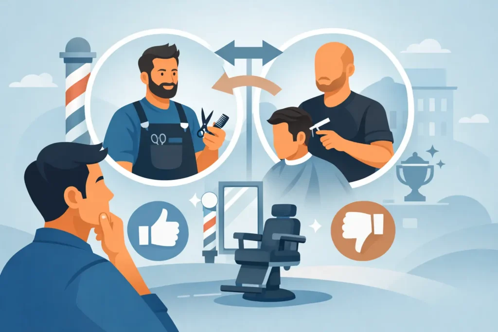 How to Choose a Barber Without Regret