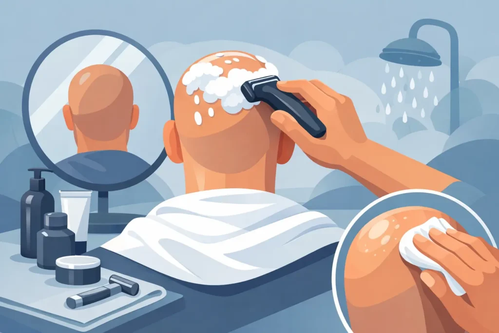 How to Maintain a Scalp Shave Cleanly