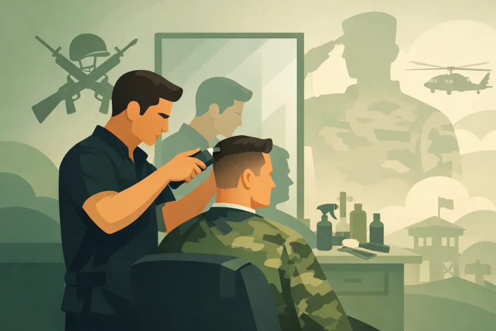 Military Barber Cuts Done Right